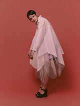 TULLE LAYERED SHIRTS ONEPIECE