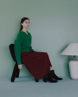 MIMOLLET PLEATS SKIRT