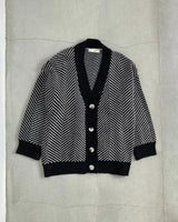 HERRINGBONE CARDIGAN