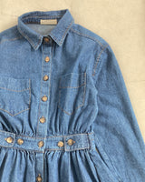 DENIM SHIRT ONEPIECE