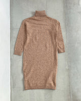 TURTLENECK KNIT ONEPIECE