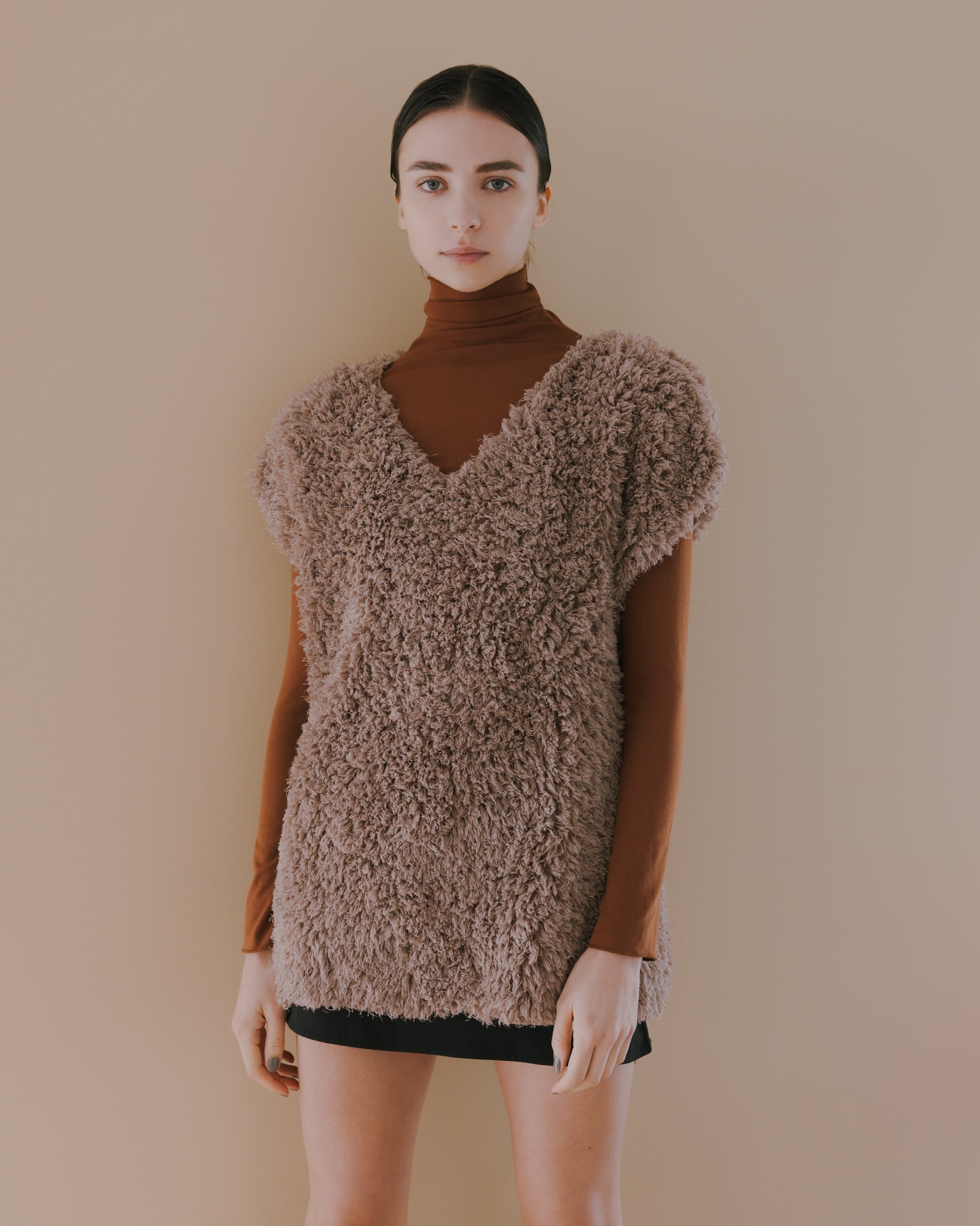 FUR VEST SET TOPS – Charlie Style