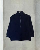 ZIPPER KNIT JACKET