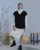 TURTLENECK KNIT ONEPIECE